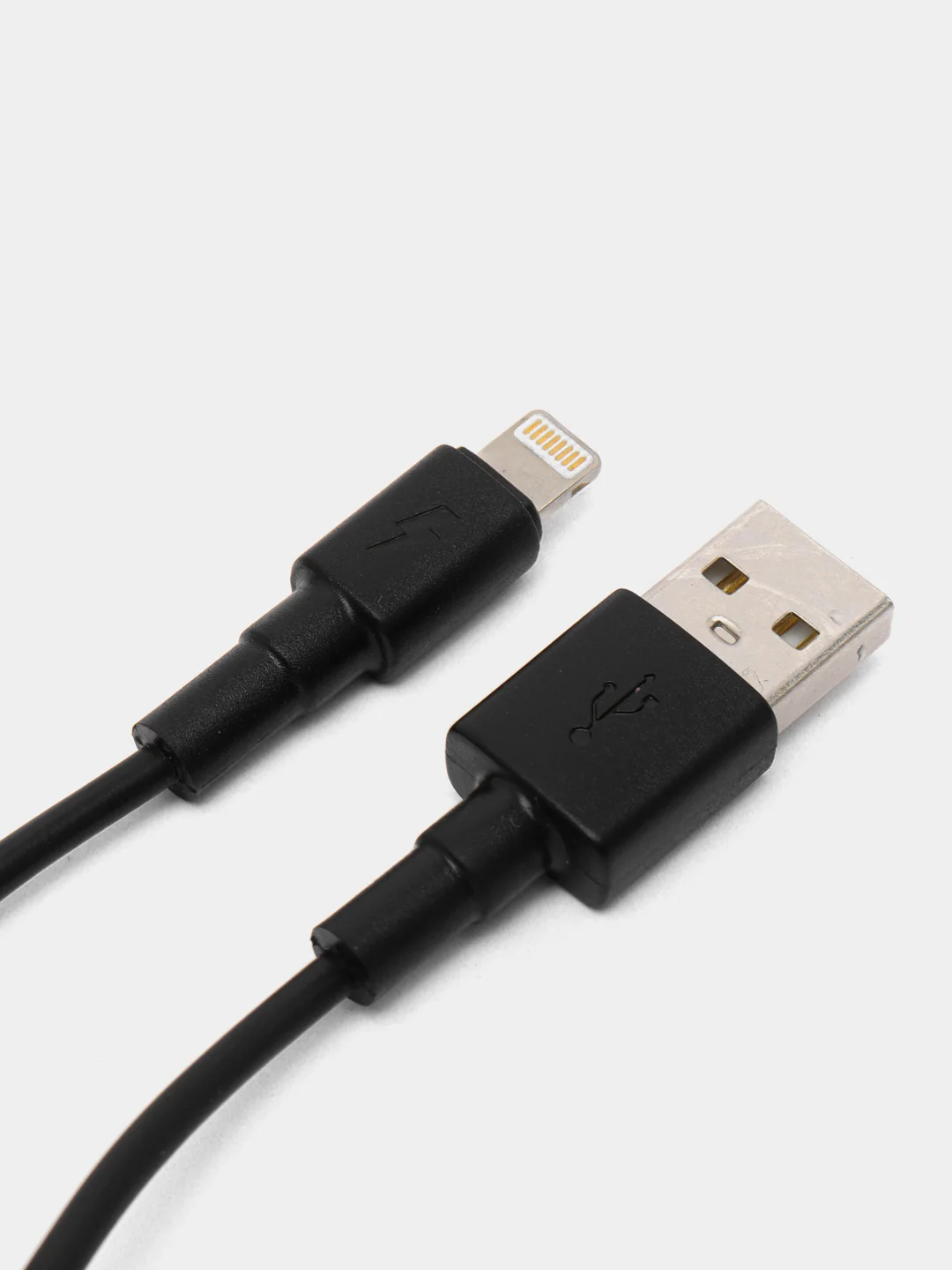 Кабель Exployd Lightning - USB, 2 А, 1 м, черный