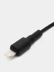 Кабель Exployd Lightning - USB, 2 А, 1 м, черный