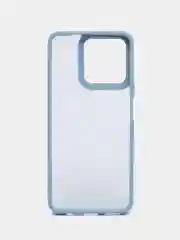 Небесно-голубой чехол матовый для Realme C51, C53 / Реалми С53 / Realme Note 50, полупрозрачный