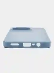 Небесно-голубой чехол матовый для Realme C51, C53 / Реалми С53 / Realme Note 50, полупрозрачный