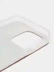 Пудровый чехол для iPhone 15 Pro, 15 Pro Max / Айфон 15 Про, 15 Про Макс силиконовый, с рисунком