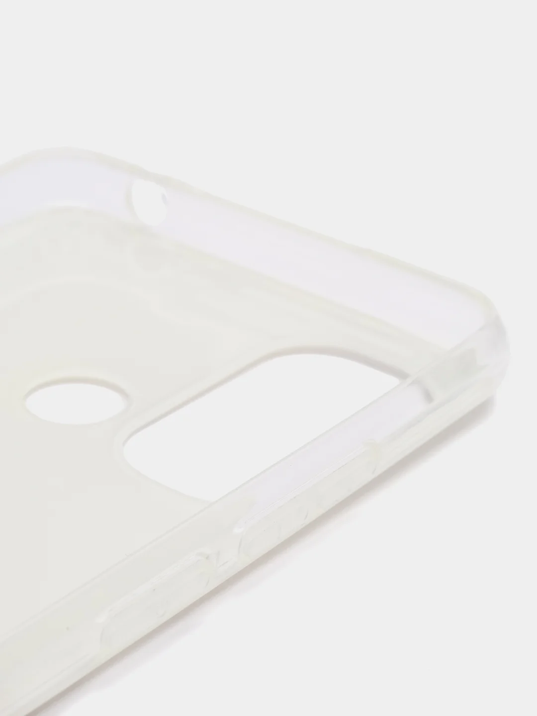 Белый чехол для Xiaomi Redmi 12C (Сяоми Редми 12С), силиконовый, с рисунком