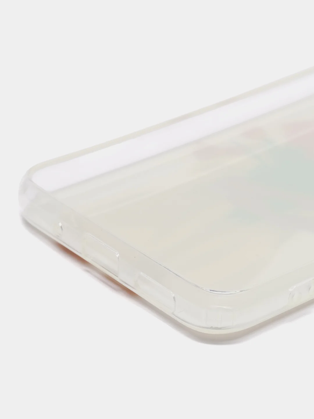 Белый чехол для Xiaomi Redmi 12C (Сяоми Редми 12С), силиконовый, с рисунком