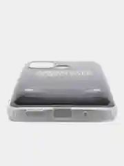 Хром чехол для Xiaomi Redmi 12C (Сяоми Редми 12С), силиконовый, с рисунком