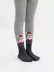 Колготки махровые новогодние
