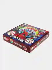 Игра настольная Умные игры "Мегадубль. Супергерои", с круглыми карточками