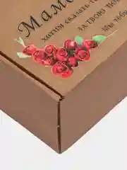 Медный картонная подарочная коробка, упаковка с бумажным наполнителем