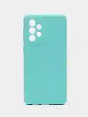 Бирюзовый чехол для телефона Samsung S22+, S23, A22, S20 FE, S21, с защитой камеры и бортами