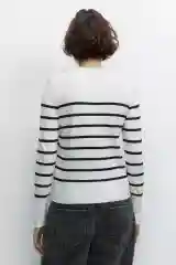 Белый джемпер befree вискозный тонкой вязки