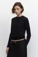 Белый джемпер befree вискозный тонкой вязки