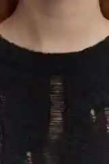 Джемпер befree шерстяной ажурный с узором