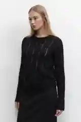 Джемпер befree шерстяной ажурный с узором