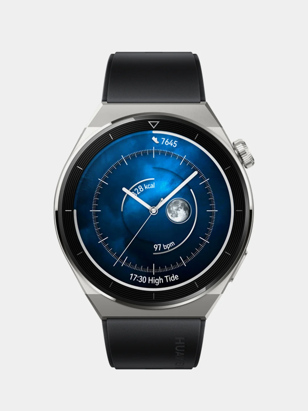 Черный смарт-часы Huawei Watch GT 3 Pro Titanium, 46 мм