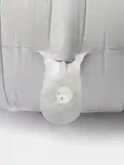 Белый воздушный шар "Котенок принцесса", розовый / черный / белый