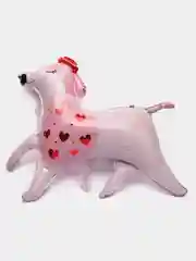 Воздушный Шар (33/84 см) Фигура, Милый Розовый Пудель