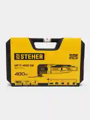 Реноватор STEHER 400 В, кейс, набор насадок MFT-400 SK