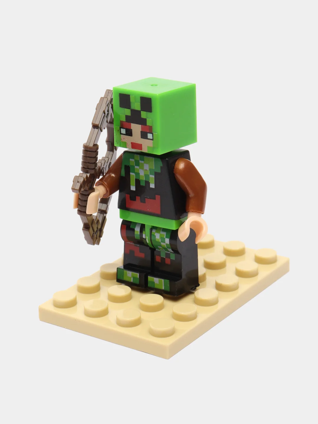 Конструктор блочный по мотивам игры Minecraft Майнкрафт, 70+ деталей, 4 вида, для мальчика