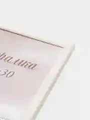 Белый фоторамка 30 х 30 сосна, С14