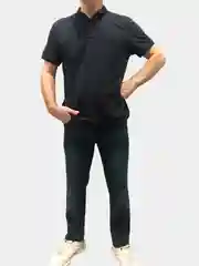 Джинсы мужские, прямые, зауженные