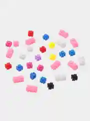 Рыжий конструктор 3д детский 3D, развивающая игрушка из мини-блоков,фигурка Куроми, Соник, Стич
