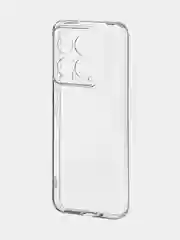 Прозрачный чехол для Xiaomi 14, Xiaomi 14 Pro, матовый / прозрачный, Broscorp силиконовый, с защитой камер