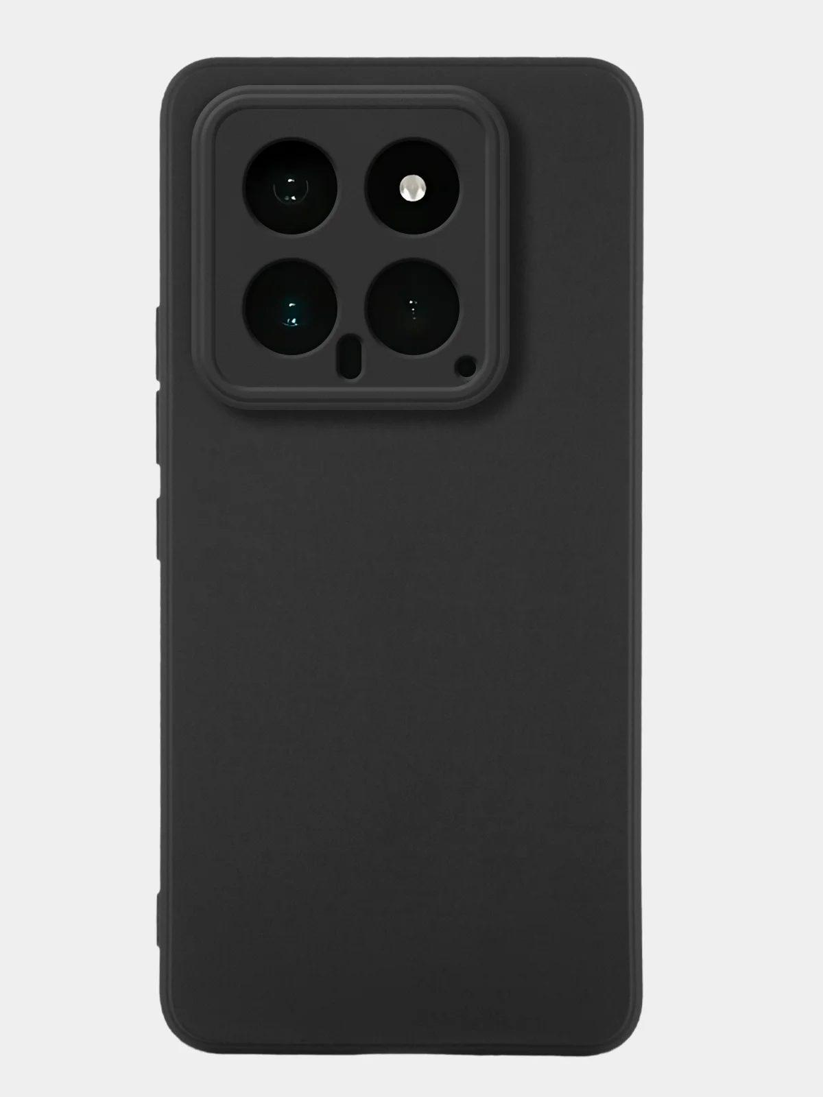 Прозрачный чехол для Xiaomi 14, Xiaomi 14 Pro, матовый / прозрачный, Broscorp силиконовый, с защитой камер