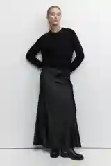Черный джемпер Befree толстой вязки базовый