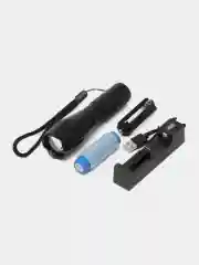 Фонарь ручной, аккумуляторный, LED, для охоты, рыбалки