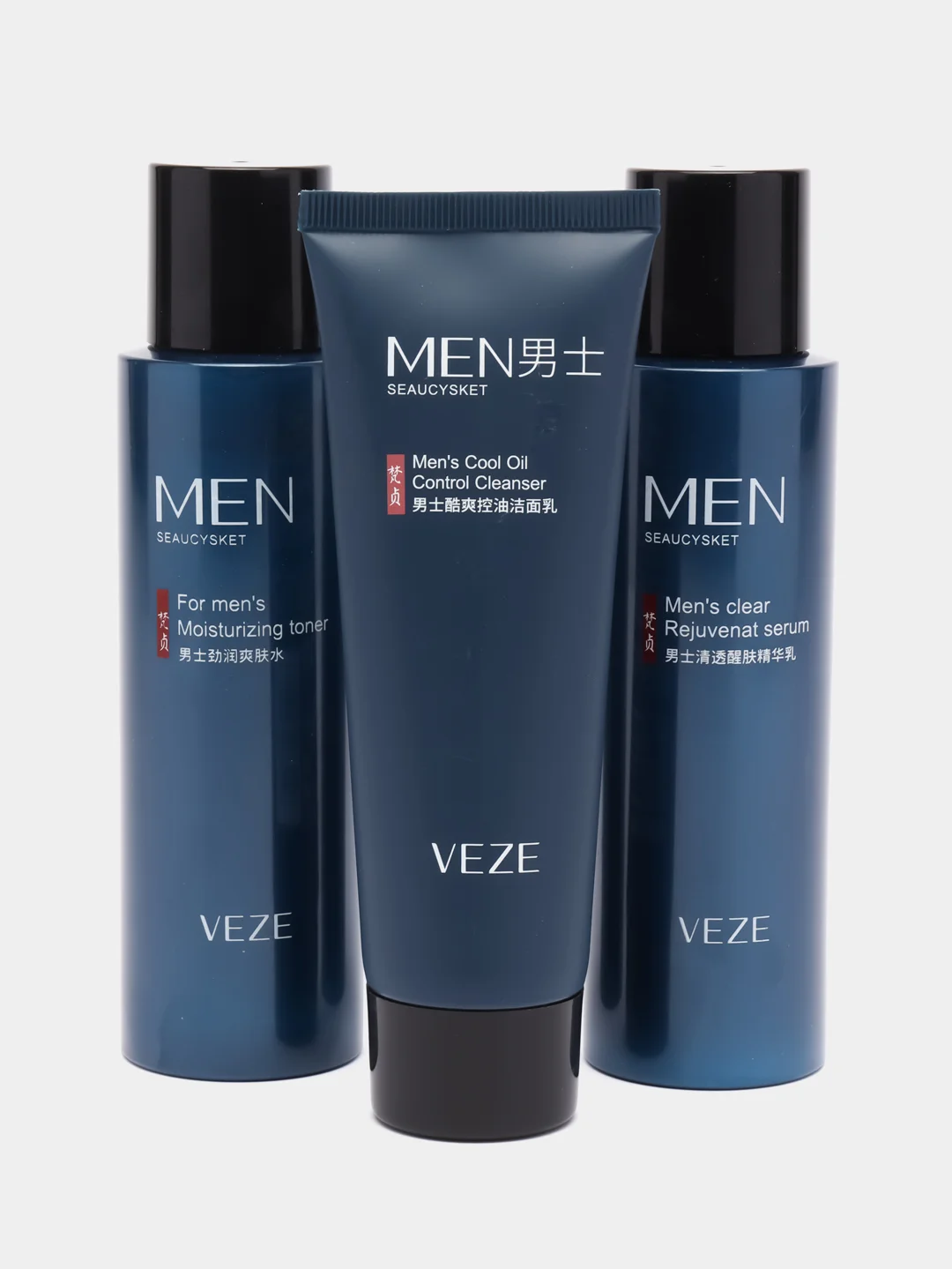 Подарочный набор уходовой косметики для мужчин Veze, 3 средства