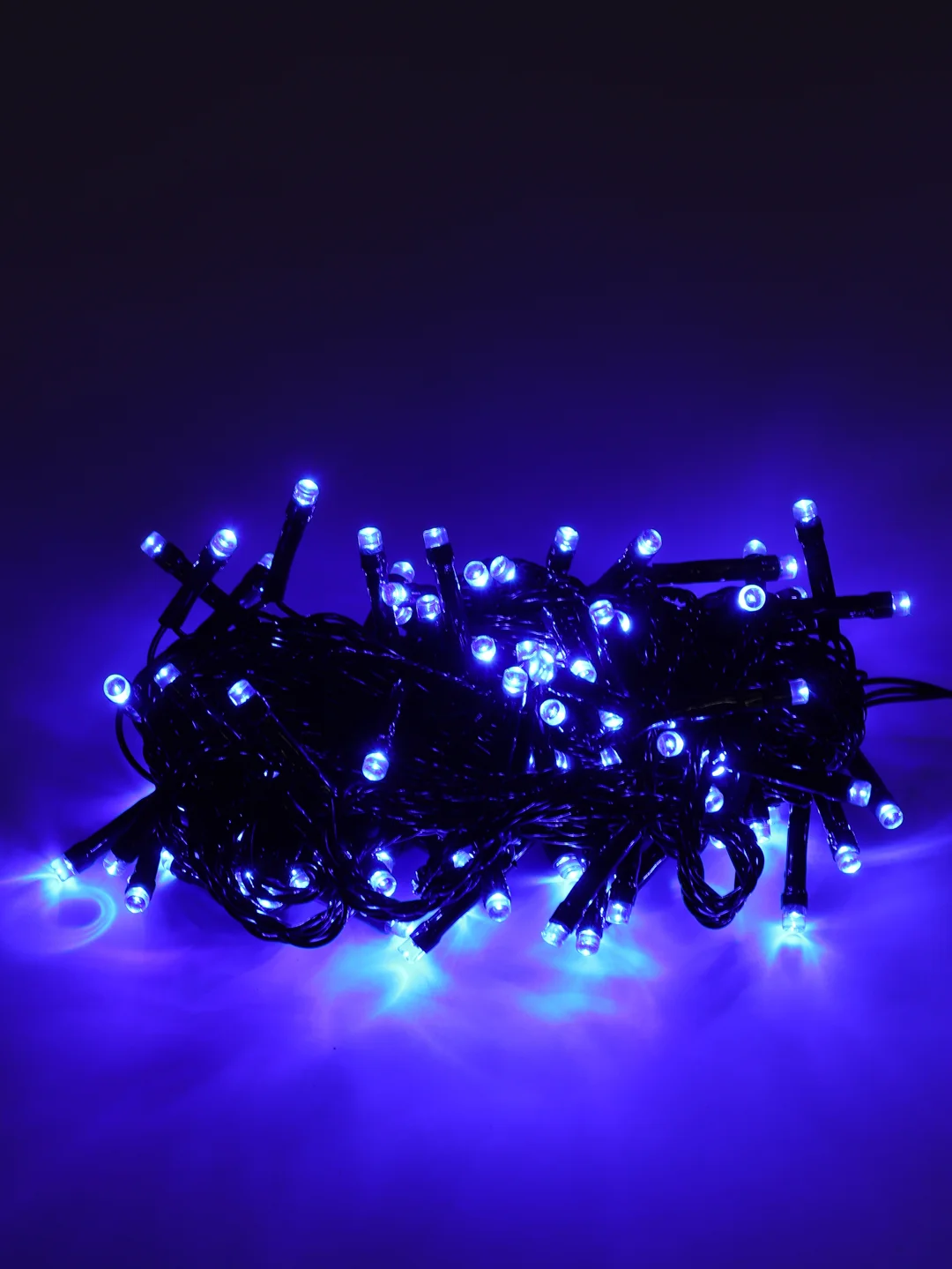 Синий гирлянда 10 м, 100LED, 4 цвета, 8 режимов, светодиодная гирлянда на ёлку, украшения интерьера