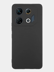 Чехол для Infinix GT 10 Pro матовый BROSCORP силиконовый тонкий с защитой камер