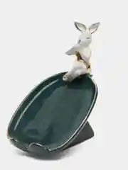 Белый оригинальная керамическая мыльница
