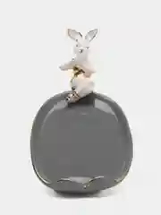 Серый оригинальная керамическая мыльница
