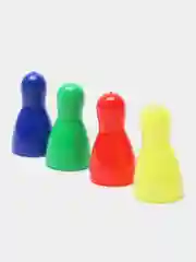 Набор для игры в кости, 8 фишек 2.5 х 1.5 х 1.5 см, 2 кубика 1.5 х 1.5 см