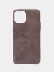 Чехол для iPhone 11 Pro, с отсеком под карты, коричневый