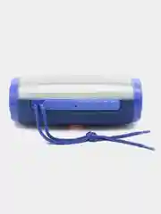 Синий беспроводная Bluetooth колонка TG-157 c LED подсветкой