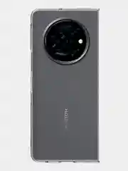 Прозрачный чехол для Tecno Phantom V Fold пластиковый BROSCORP складной прозрачный с защитой камер