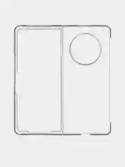 Прозрачный чехол для Tecno Phantom V Fold пластиковый BROSCORP складной прозрачный с защитой камер