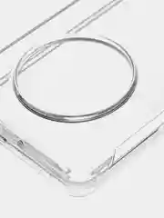 Прозрачный чехол для Tecno Phantom V Fold пластиковый BROSCORP складной прозрачный с защитой камер
