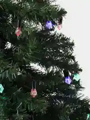 Прозрачный новогодняя гирлянда с фигурками, 3 метра, 25 ламп, 4 цвета