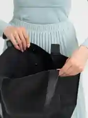 Черный сумка женская большая шоппер