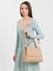 Бежевый сумка портфель женская, через плечо