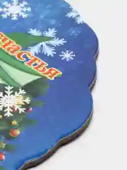 Лесной зеленый магнит с символом года "Дракон"