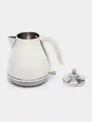 Чайник Delonghi KBOC2001.W 1,7л, 2000 Вт белый, нержавеющая сталь