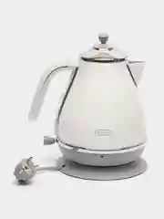 Чайник Delonghi KBOC2001.W 1,7л, 2000 Вт белый, нержавеющая сталь