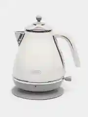 Чайник Delonghi KBOC2001.W 1,7л, 2000 Вт белый, нержавеющая сталь