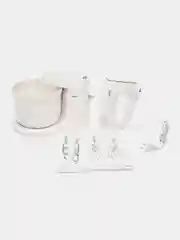 Миксер ручной Braun HM1070WH, 400 Вт, белый
