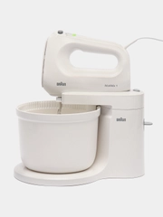 Миксер ручной Braun HM1070WH, 400 Вт, белый