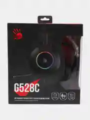 Игровые наушники с микрофоном A4Tech Bloody G528C черный 2м мониторные USB (G528C)