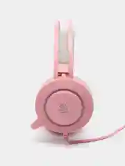 Игровые наушники с микрофоном A4Tech Bloody G521, розовый, 2.3 м, мониторные, USB, G521 Pink